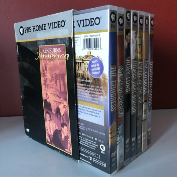 👛 (ANY 2 Boxed Sets $35) DVD Set KEN BURNS AMERICA COLLECTION - Picture 4 of 7